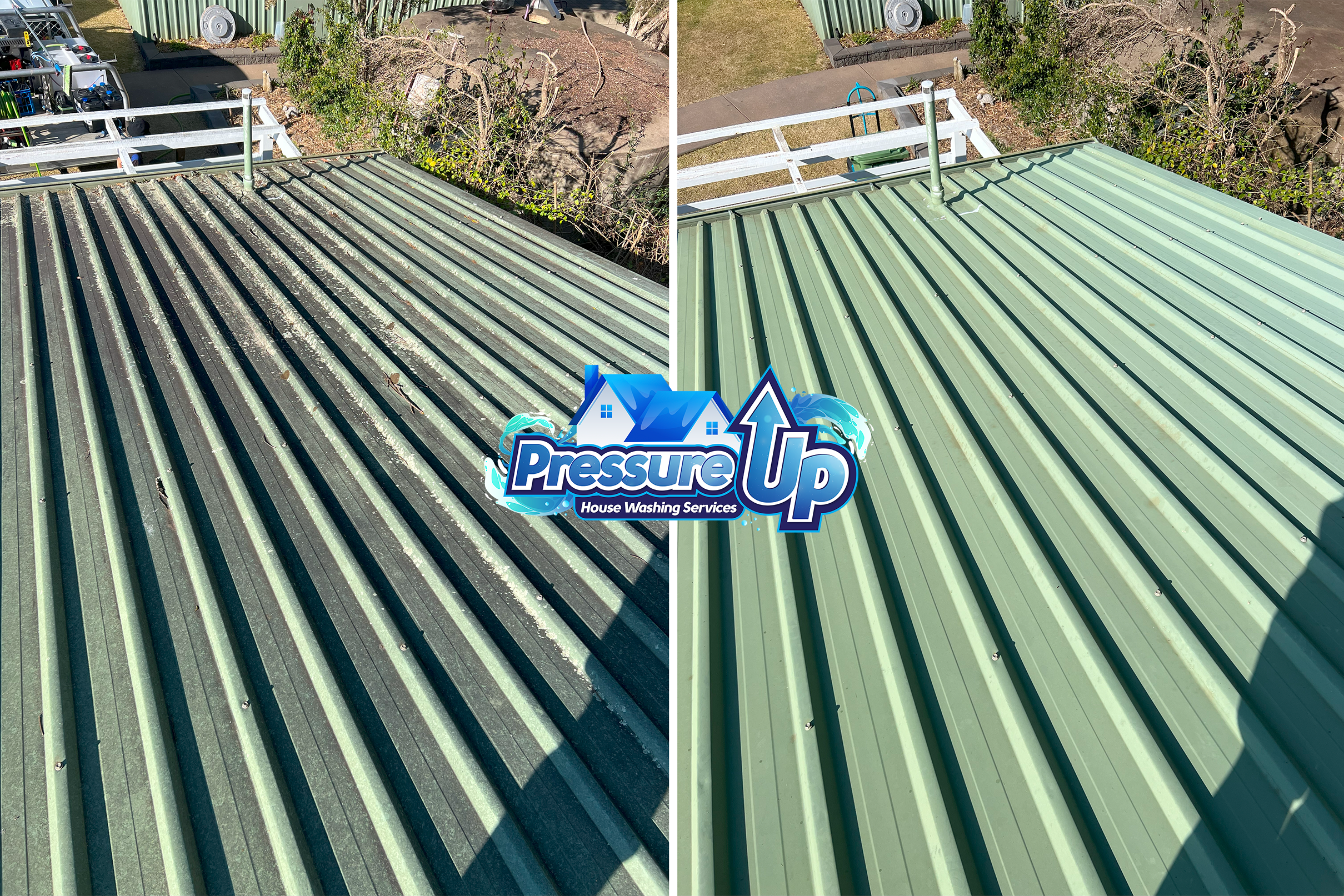 Green Mould Elimination! Oakey Queensland Has One More Beautiful Roof!